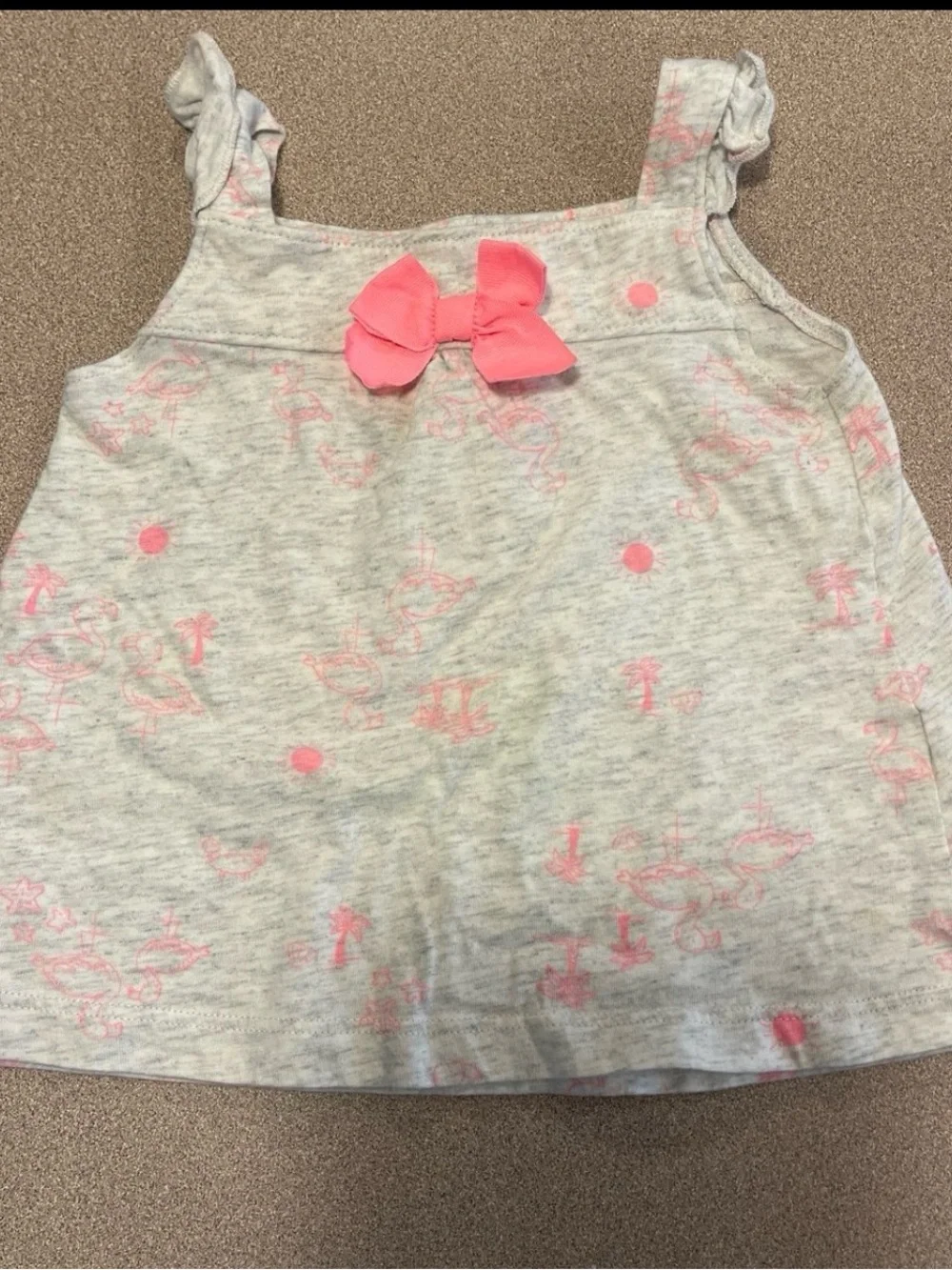Carter's child of mine 18 months girls cotton tank top